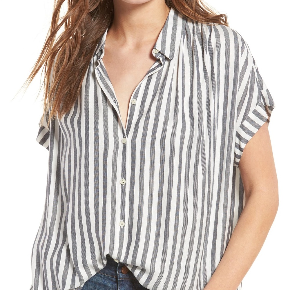 Madewell Central Shirt in Ballard Stripe